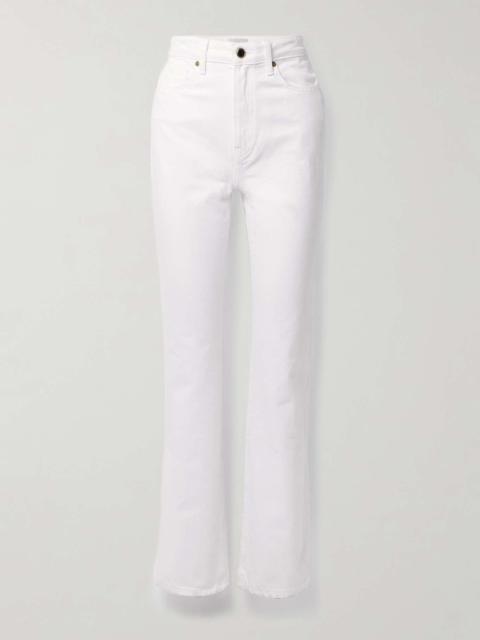 KHAITE Danielle high-rise straight-leg jeans