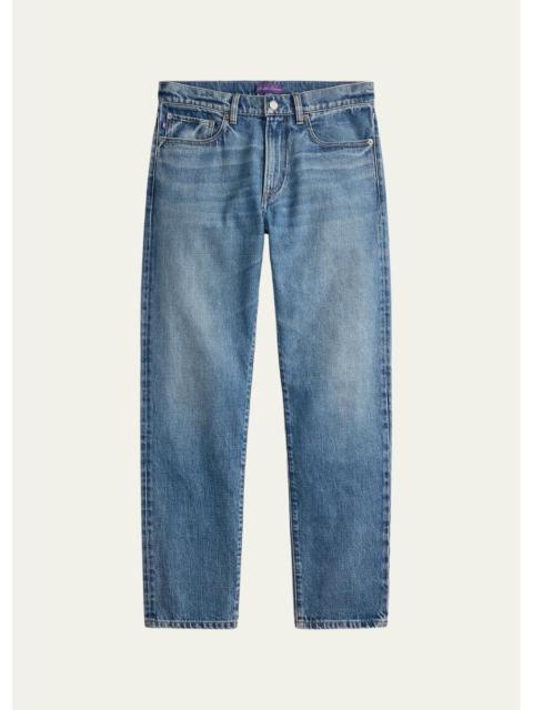 Ralph Lauren Men's American Indigo Slim-Straight Fit Jeans