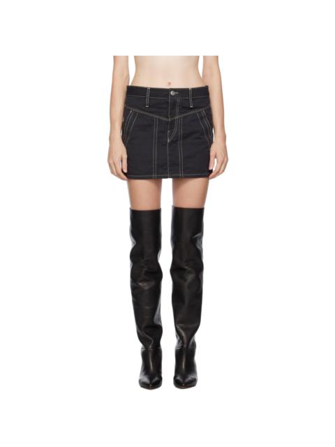 Isabel Marant Étoile Black Dilda Miniskirt