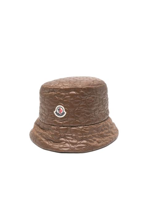 Moncler reversible padded bucket hat