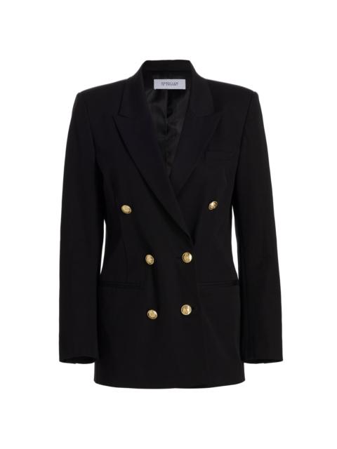 DEREK LAM 10 CROSBY Women's Walter Double-Breasted Jacket - Black