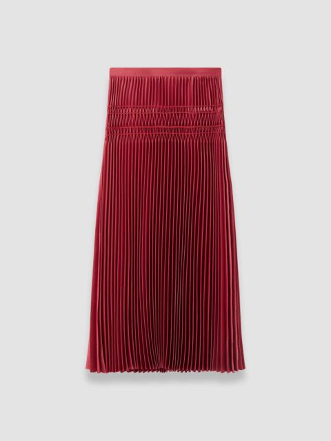 JOSEPH Hayes Pleated Woven Skirt