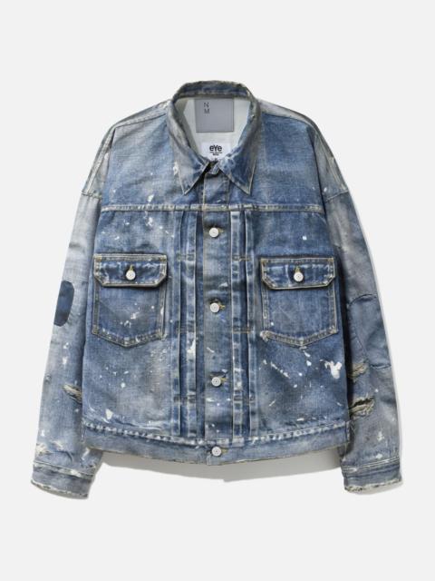 Junya Watanabe MAN JUNYA WATANABE MAN X LEVI'S LAYERED JEANS WITH CHAINS