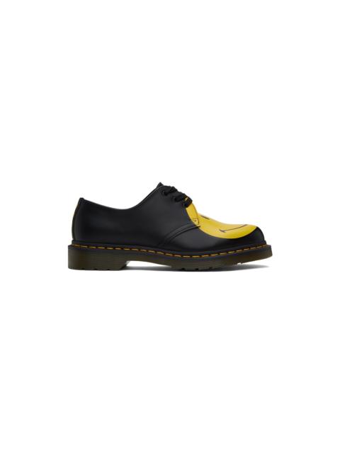 Dr. Martens Black 1461 Smiley Derbys
