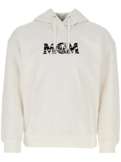 MCM logo-print cotton sweatshirt