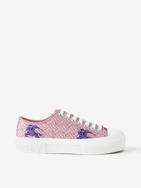 EKD Monogram Cotton Sneakers