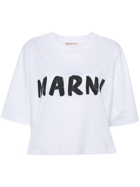 Marni cropped organic cotton T-shirt
