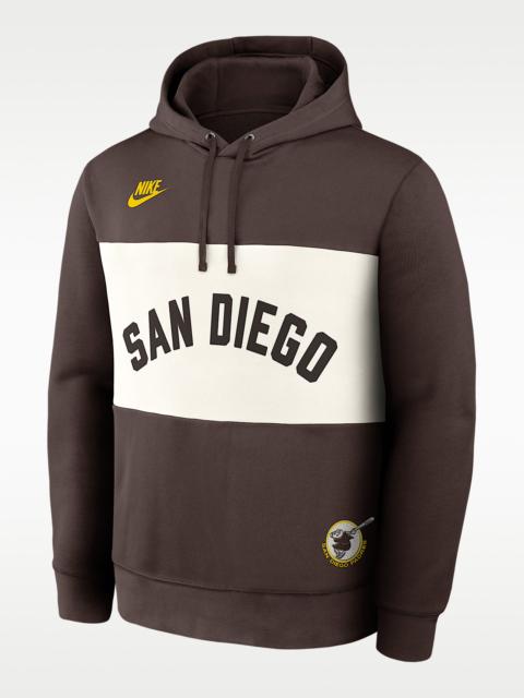 Nike San Diego Padres Cooperstown Legacy Men's Nike MLB Pullover Hoodie
