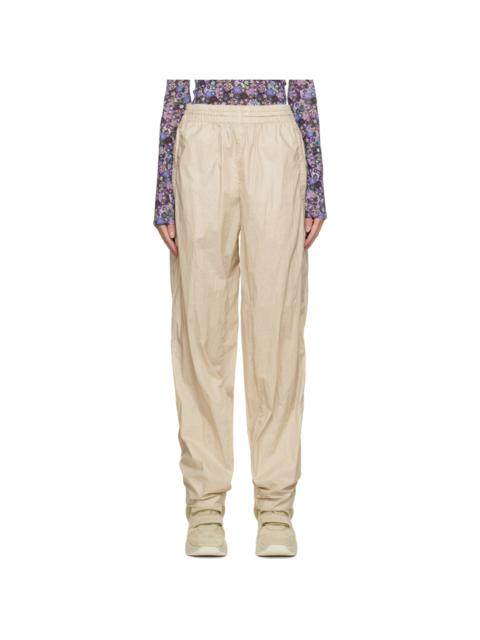 Isabel Marant Beige Kylie Lounge Pants | REVERSIBLE