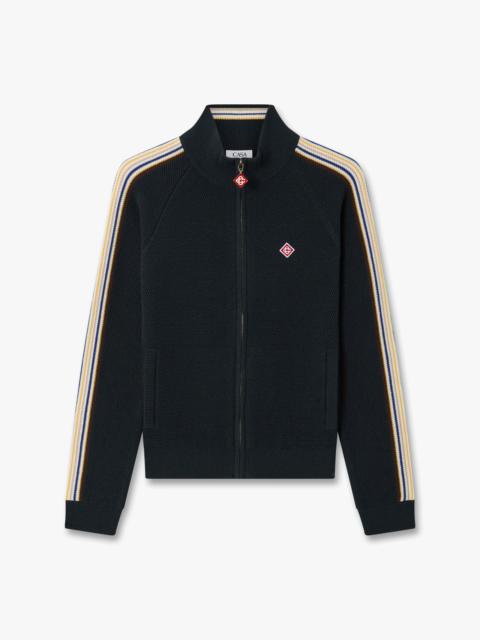 CASABLANCA Café Culture Wool Track Jacket
