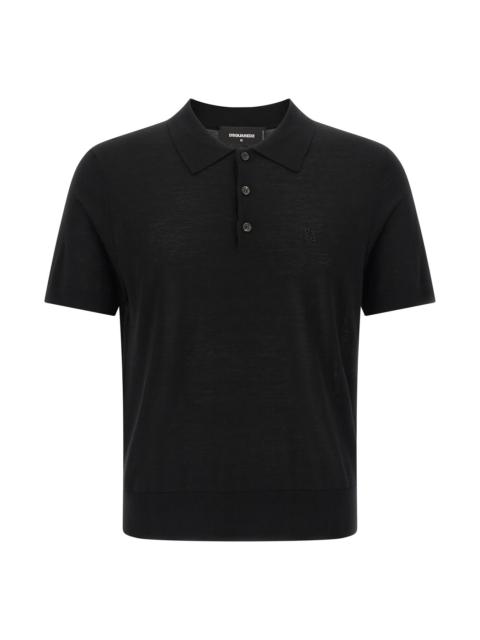 DSQUARED2 Wool Polo Shirt