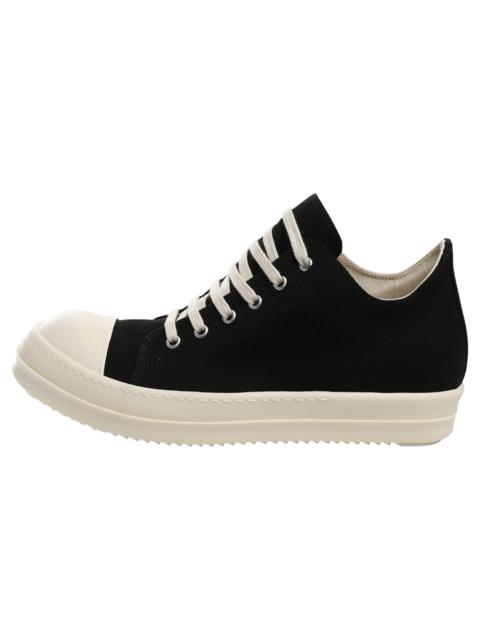 Rick Owens DRKSHDW Scarpe Denim Low "Black / Milk / Milk" DU01F4802 DO 911