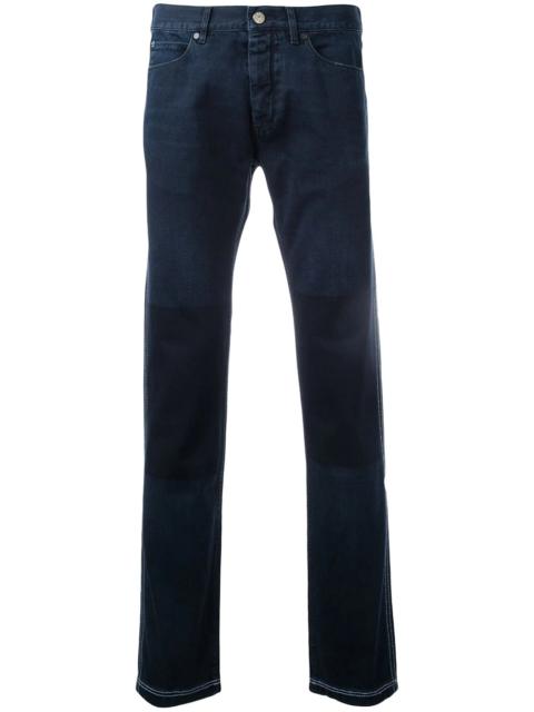 Lanvin contrast knee jeans