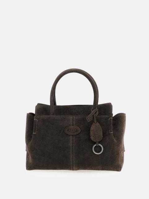 Tod's Small suede leather shopping bag