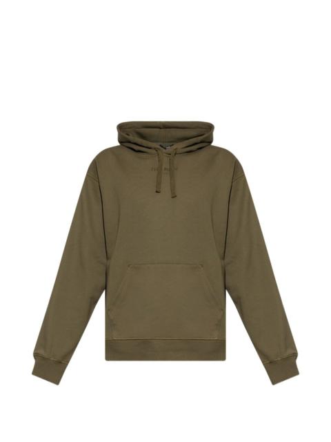 Balmain logo-embroidered hoodie