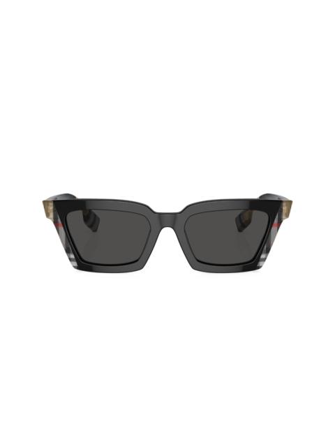 Briar check-print sunglasses