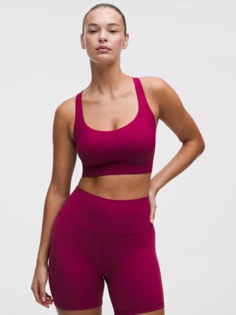 lululemon FlexyFlex Strappy Longline Yoga Bra *Light Support, D–DDD Cups