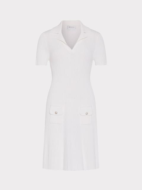 MILLY Romy Knit Mini Dress