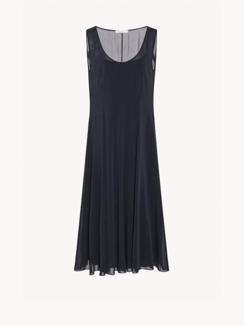 The Row Calliope Dress in Cotton and Silk