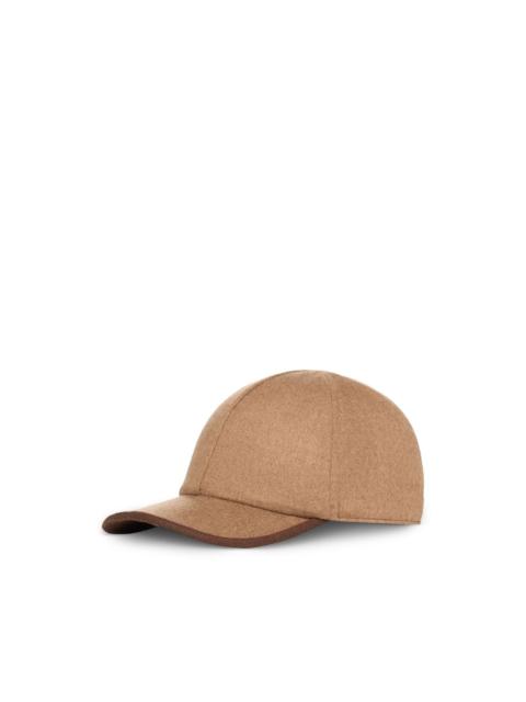 Canali contrast-trim baseball cap