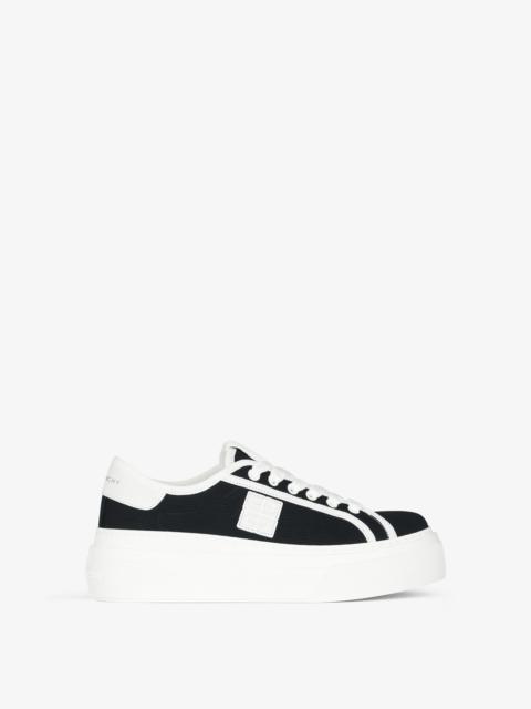 Givenchy CITY PLATFORM SNEAKERS IN CANVAS