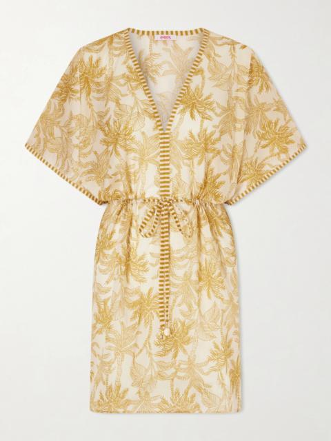 ERES Printed Cotton-voile Mini Skirt