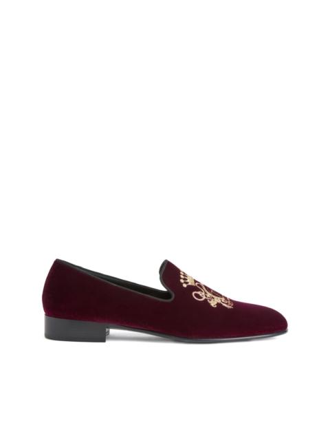 Giuseppe Zanotti TERENCE embroidered-detail loafers