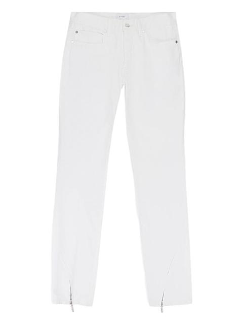 Rhude zip-detail straight-leg jeans