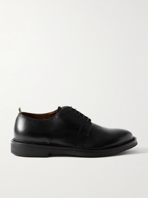 OFFICINE CREATIVE Hopkins Flexi 208 Deerskin Derby Shoes Black