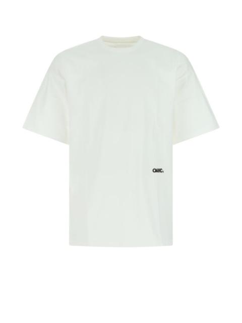 White cotton oversize t-shirt