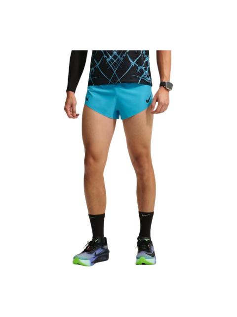 Nike Nike AeroSwift Dri-FIT ADV 2" Brief-Lined Shorts 'Light Current Blue Black' FN3350-418