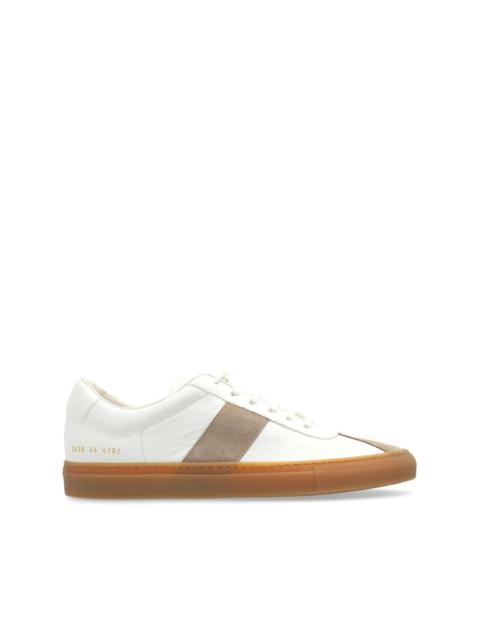 Tennis leather sneakers