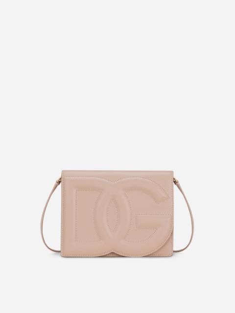 Dolce & Gabbana Calfskin DG Logo crossbody bag