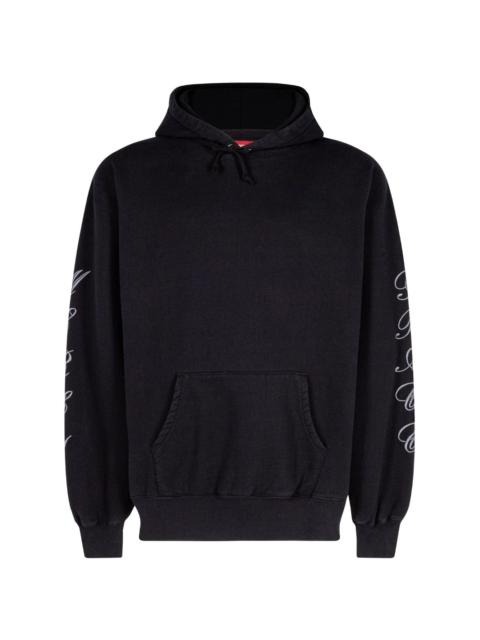 patches spiral hoodie