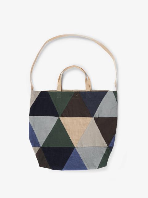 Corduroy Patchwork Carry All Tote