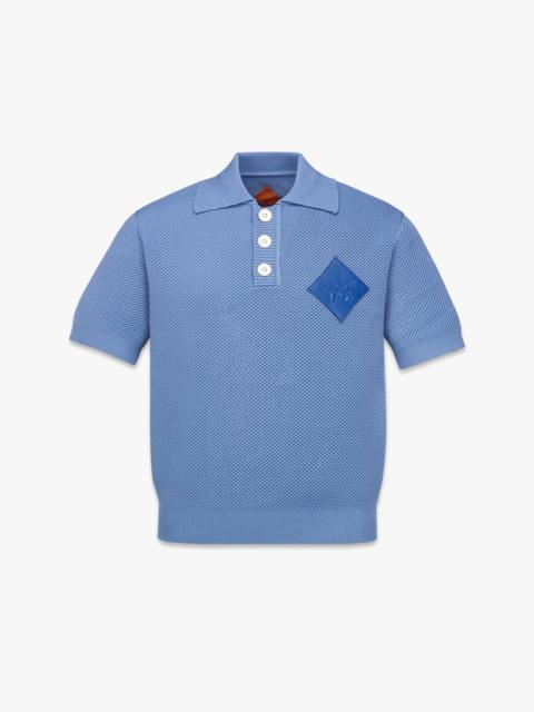 MCM Logo Patch Knit Polo