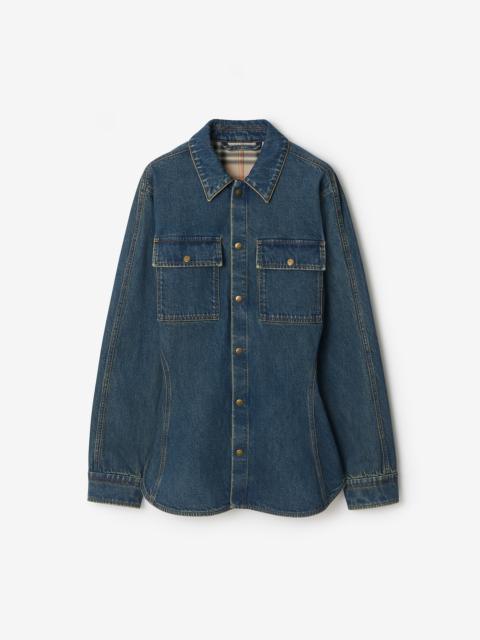Burberry Fit-and-flare Denim Shirt