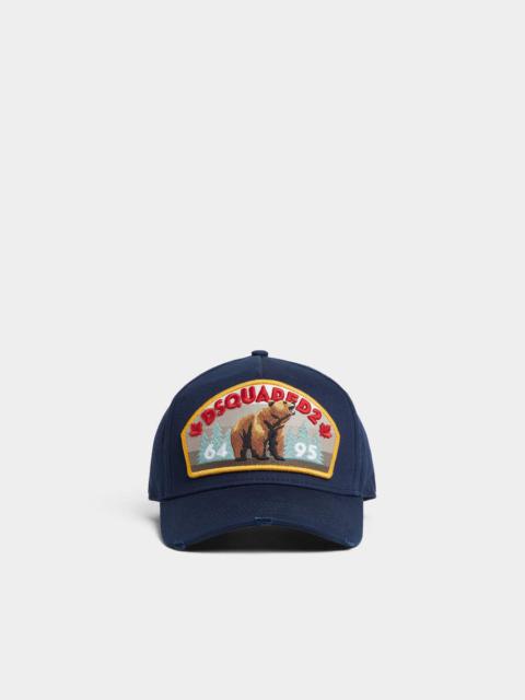 DSQUARED2 DSQUARED2 LOGO PATCH BASEBALL CAP