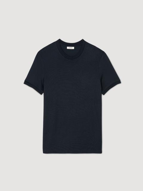 Sandro MOCK NECK T-SHIRT