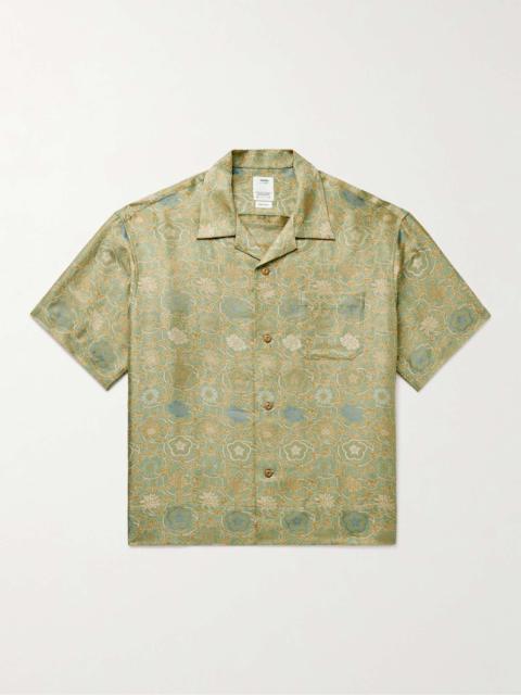 visvim Copa jacquard silk and linen shirt | mytheresa | REVERSIBLE
