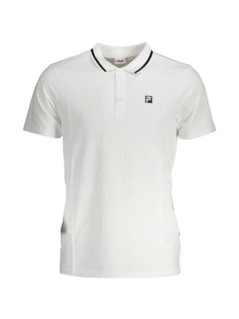 FILA logo-patch polo shirt