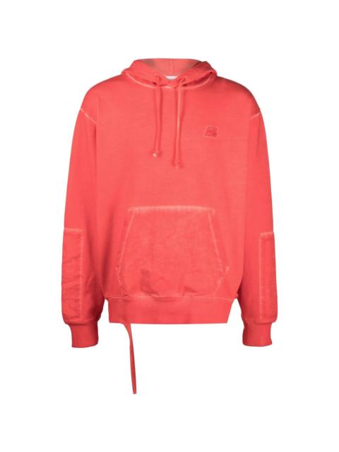 Helmut Lang embroidered-logo hoodie