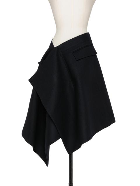 Wool Melton Skirt