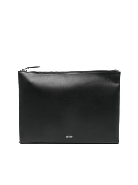 TOM FORD zip-fastening clutch bag