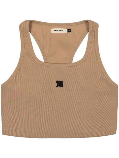 MISBHV cropped M-patch tank top