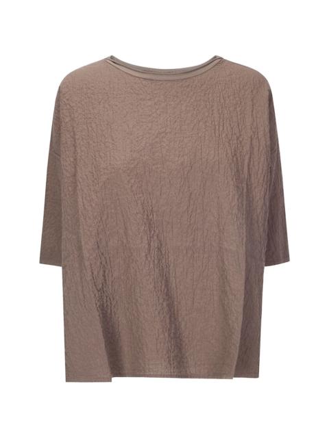 LABO.ART crepe-effect T-shirt