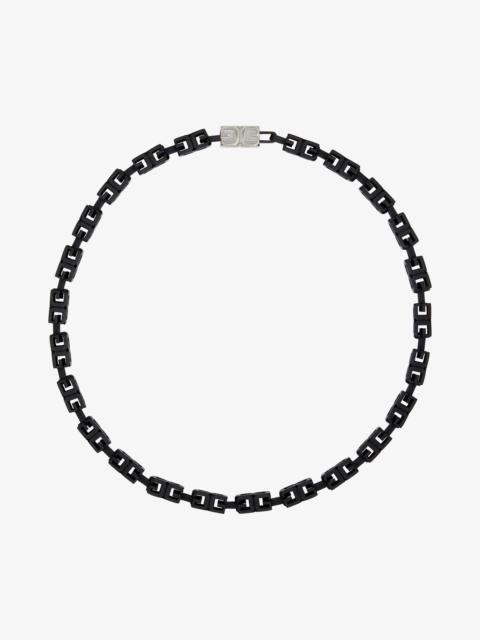 Givenchy G CUBE NECKLACE IN ENAMELLED METAL