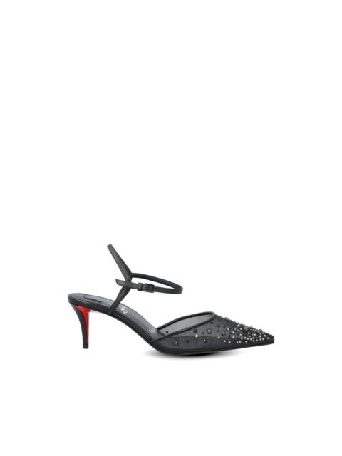 Christian Louboutin Miss Z Riviera embellished pumps
