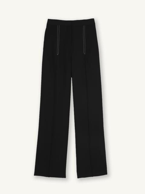 Sandro Tailored pants with topstitching