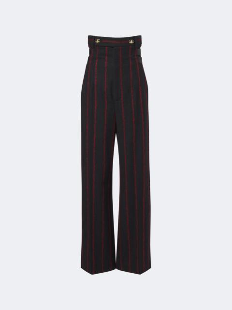 Vivienne Westwood Lauren wool, alpaca, and mohair-blend pants